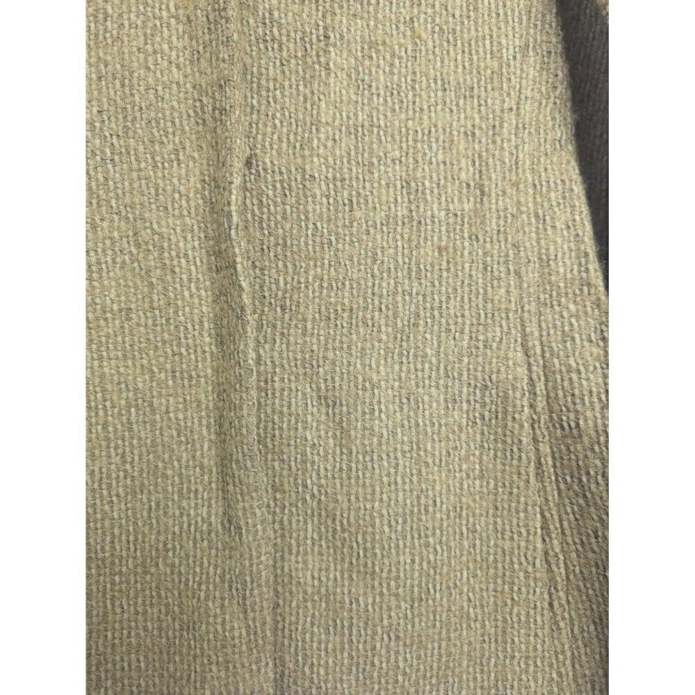 Eileen Fisher Wool Blend Textured Knit Blazer PM Pockets Button Front Golden - Picture 2 of 6